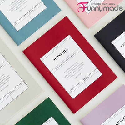 【10%OFFクーポン】Funnymade アーカイブノート - A5文房具 ノート メモ帳 雑貨 デザイン文具 A5サイズ おしゃれ かわいい 可愛い A5ノート