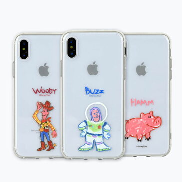 【並行輸入品】ディズニー スマホケース iPhone XS iPhone X iPhone8 iPhoneXR ケース トイストーリー TOY STORY クリア ソフト ケース 柔らかい 弾力 ウッディ レックス ボーピープ 透明 かわいい おもちゃ キャラクター 韓国 おしゃれ キュート 癒し