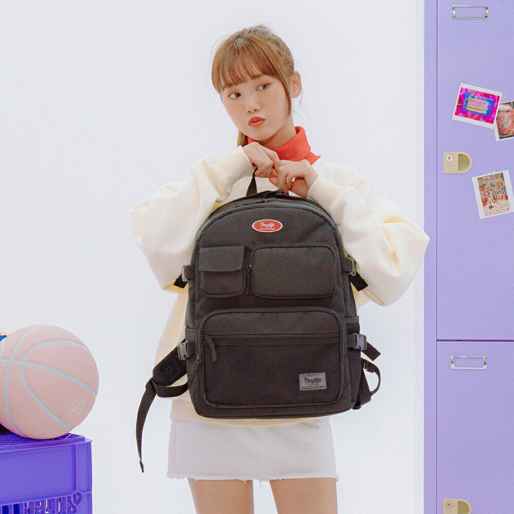 韓国風 韓国 リュック 新学期 新生活 可愛い 2021年 DAYLIFE MULTI POCKET PLUS BACKPACK 大容量 収納 女性 レディース デイバッグ リュック 中学 高校 通学 高校生 女子 おしゃれ 大人 女子高生 リュック 通学リュック リュック 女子高生 スタイル バックパック