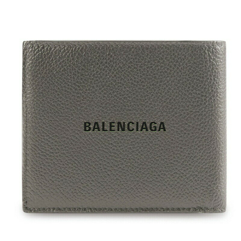 バレンシアガ 財布（メンズ） バレンシアガ BALENCIAGA 2024春夏 メンズ CASH SQUARE フォールド ウォレット財布【グレー 】【送料無料】【正規品】