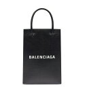 バレンシアガ BALENCIAGA 2024春夏 メンズ ミニ SHOPPING バッグ【ブラック 】【送料無料】【正規品】