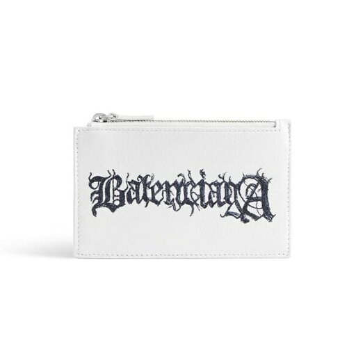 バレンシアガ BALENCIAGA メンズ CASH ラージ ロング コイン&カードホルダー DIY METAL【ホワイト 】【送料無料】【正規品】 バレンシアガ BALENCIAGA メンズ CASH ラージ ロング コイン&カードホルダー DIY METAL【ホワイト 】【送料無料】【正規品】