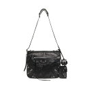 バレンシアガ BALENCIAGA メンズ LE CAGOLE ミディアム メッセンジャーバッグ【ブラック 】【送料無料】【正規品】(4)