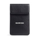 バレンシアガ BALENCIAGA メンズ CASH PHONE AND CARD HOLDER【ブラック 】【送料無料】【正規品】