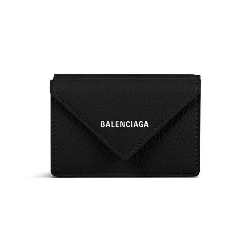 バレンシアガ BALENCIAGA メンズ PAPIER ミニウォレット【ブラック 】【送料無料】【正規品】