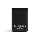 バレンシアガ BALENCIAGA レディース CASH 2.0 マグネットカードホルダー【ブラック 】【送料無料】【正規品】(4)