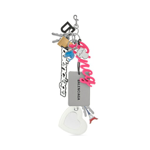 バレンシアガ BALENCIAGA レディース TURNER チャーム / キーリング【マルチカラー 】【送料無料】【正規品】 バレンシアガ BALENCIAGA レディース TURNER チャーム / キーリング【マルチカラー 】【送料無料】【正規品】