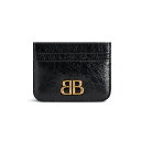 バレンシアガ BALENCIAGA レディース MONACO カードホルダー【ブラック 】【送料無料】【正規品】