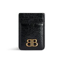 バレンシアガ BALENCIAGA レディース MONACO マグネットカードホルダー【ブラック 】【送料無料】【正規品】