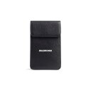 バレンシアガ BALENCIAGA レディース CASH PHONE AND CARD HOLDER【ブラック 】【送料無料】【正規品】