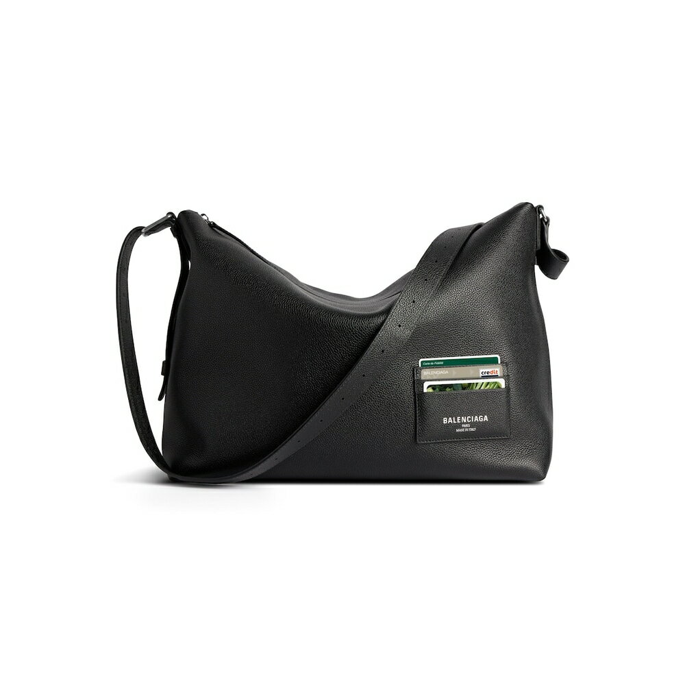 【極美品】BALENCIAGA バレンシアガ スモールメッセンジャーバッグ 黒