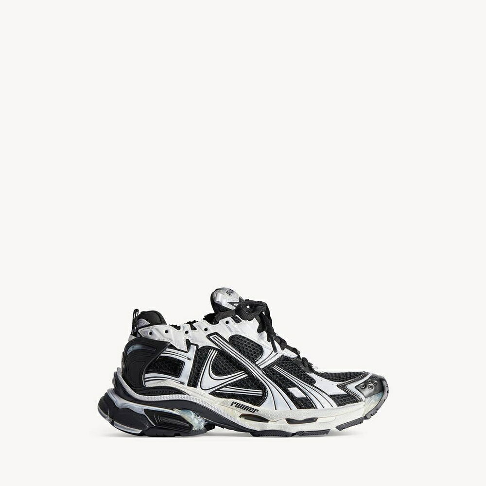 Rakuten - バレンシアガ BALENCIAGA メンズ RUNNER スニーカー【ホワイト 】【送料無料】【正規品】
