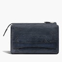 ベルルッティ Berluti テルシオ スクリットレザー ポーチ【indigo denim 】【送料無料】【正規品】