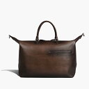 ベルルッティ Berluti トゥジュール ソフト ジップバッグ レザー トラベルバッグ【soft brown 】【送料無料】【正規品】