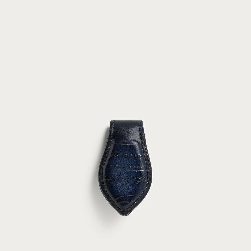 Rakuten - ベルルッティ Berluti マネークリップ【nero blu 】【送料無料】【正規品】