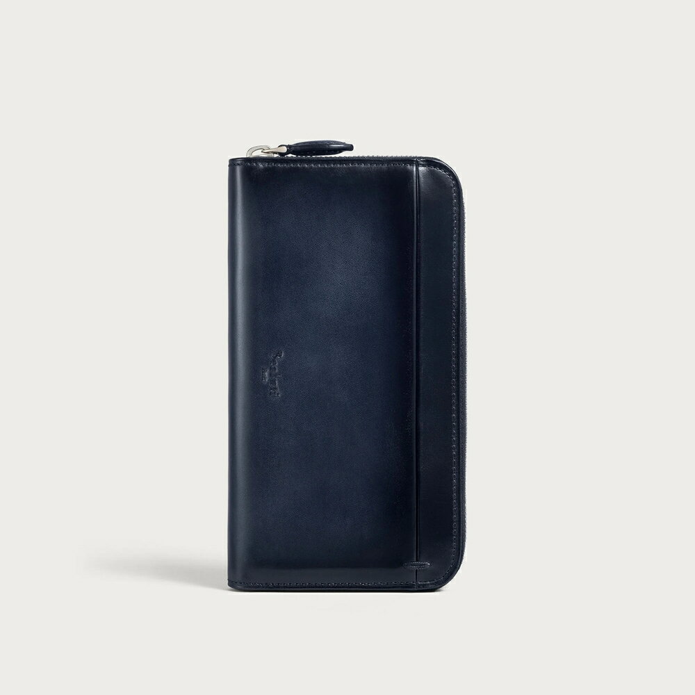 Rakuten - ベルルッティ Berluti イタウバ ガスパール ロング ジップウォレット 財布【nero blu 】【送料無料】【正規品】