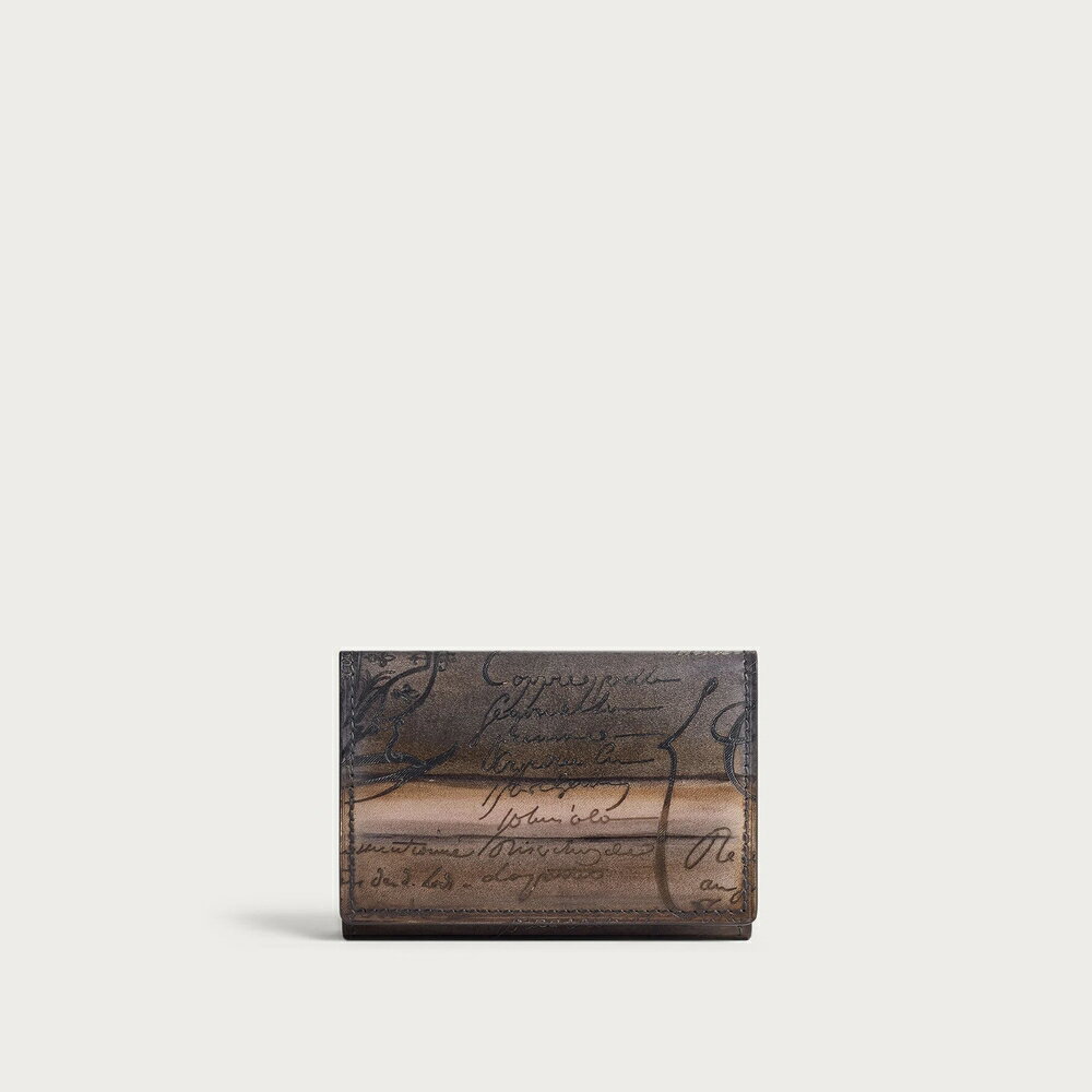 Rakuten - ベルルッティ Berluti インブイア フラップ カードホルダー【aurora 】【送料無料】【正規品】