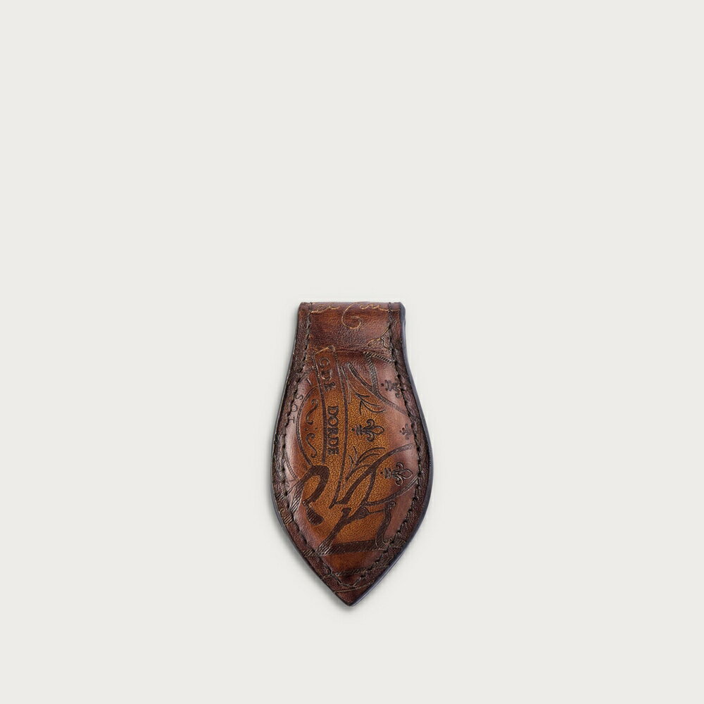 Rakuten - ベルルッティ Berluti マネークリップ【cacao intenso 】【送料無料】【正規品】