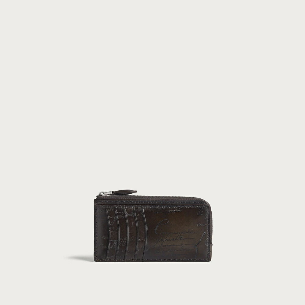 ベルルッティ Berluti コア マキシ ジップ カードホルダー【selva oscura 】【送料無料】【正規品】