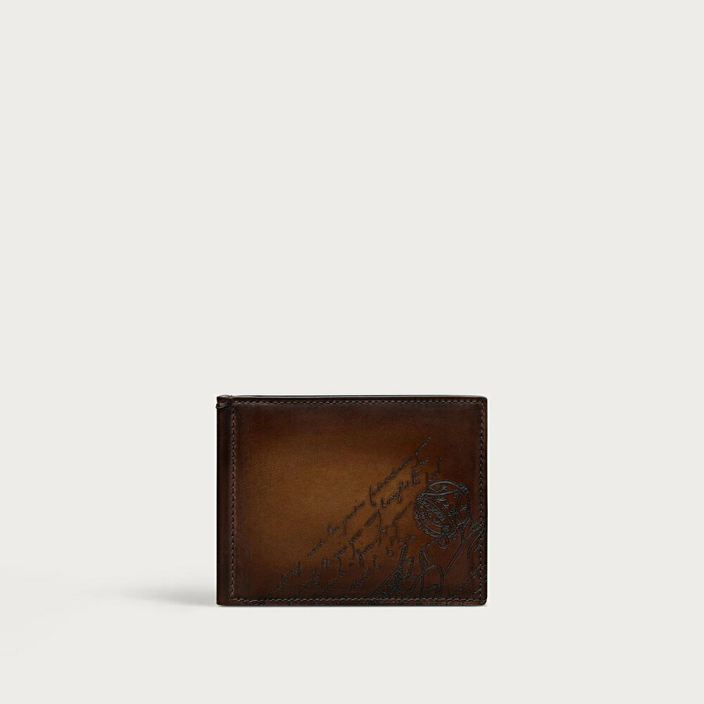 Rakuten - ベルルッティ Berluti フィギュア フラップ コンパクトウォレット 財布【cacao intenso 】【送料無料】【正規品】