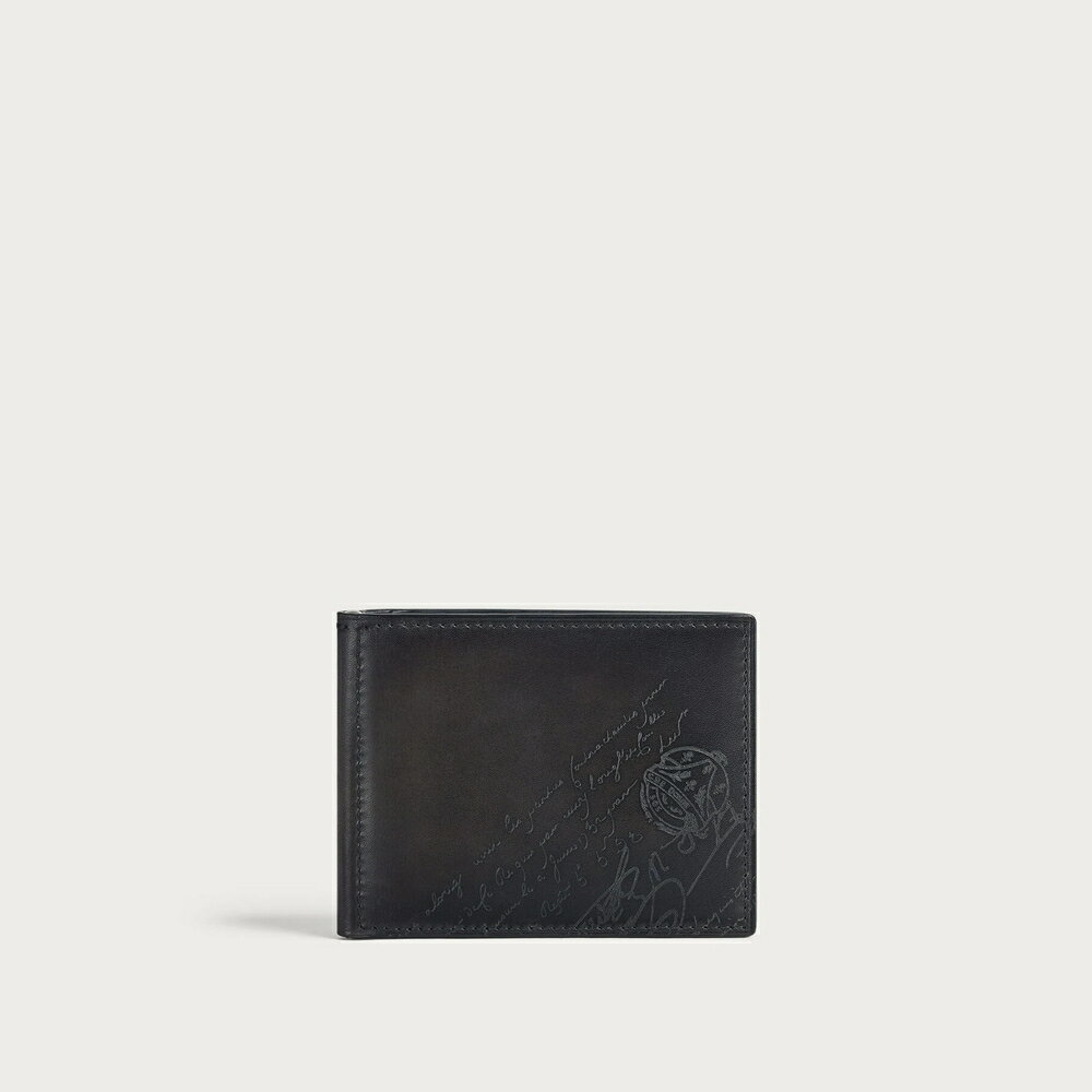 Other - ベルルッティ Berluti フィギュア コイン フラップ コンパクトウォレット 財布【nero grigio 】【送料無料】【正規品】