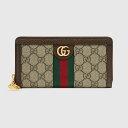 グッチ GUCCI レディース オフィディア GG ジップアラウンドウォレット 長財布 523154 96IWG 8745【ベージュ 】【送料無料】【正規品】