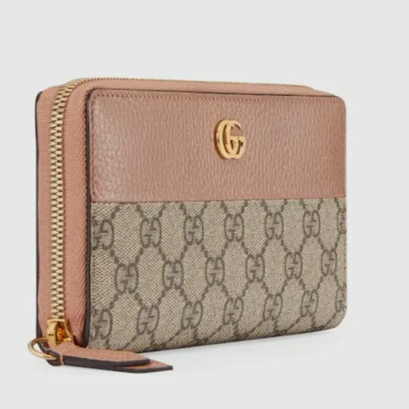 グッチ GUCCI レディース GGマーモント ジップアラウンド ウォレット 長財布 456117 17WAG 5788【ダスティピンク 】【送料無料】【正規品】 2