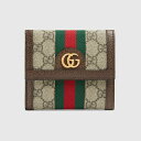 グッチ GUCCI レディース オフィディア GG フレンチフラップウォレット 折財布 523173 96IWG 8745【マルチカラー 】【送料無料】【正規品】