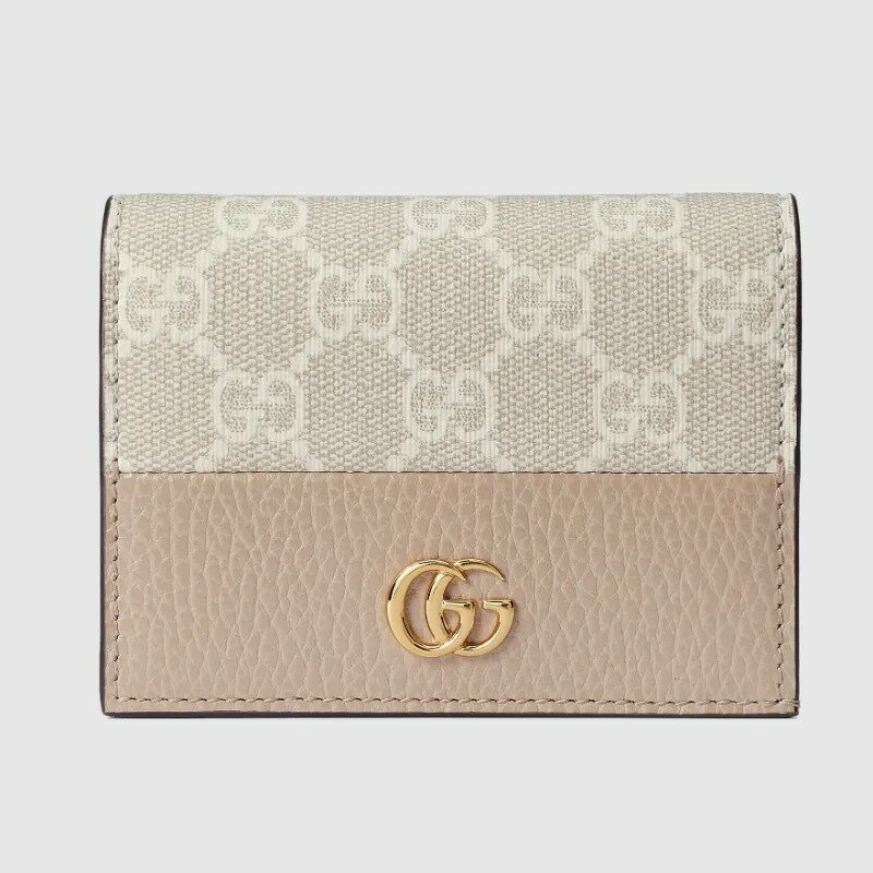 グッチ GUCCI レディース ダブルG カードケース ウォレット 折財布 658610 AACFE 9543【オートミール 】【送料無料】【正規品】