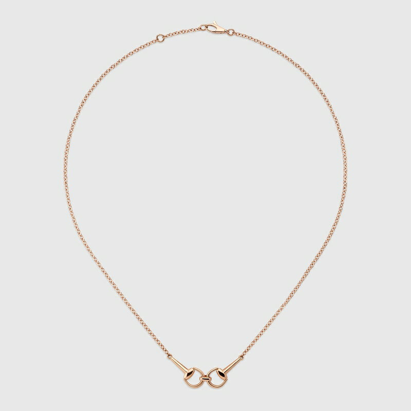 ブランドバッグ・雑貨CELEBRITYのグッチ GUCCI レディース ホースビット 18K ダイヤモンド チェーン ネックレス【送料無料】【正規品】｜アングル2
