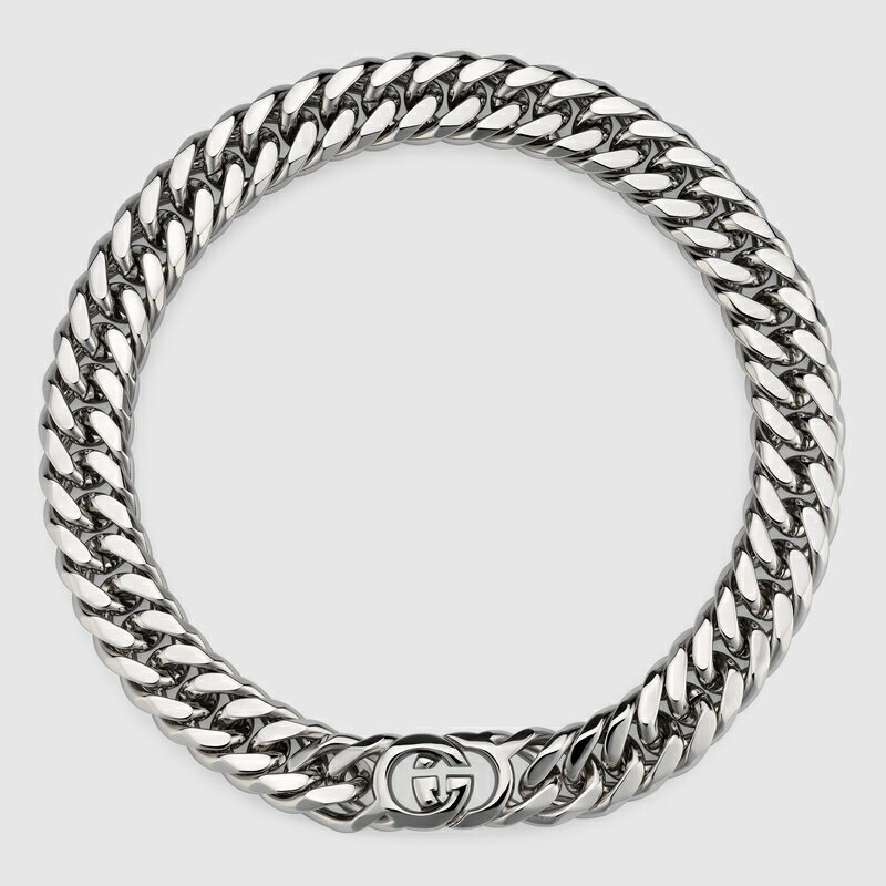 グッチ GUCCI レディース インターロッキング チェーン ネックレス【送料無料】【正規品】