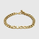 グッチ GUCCI レディース スクリプト チェーン ブレスレット【イエローゴールド 】【送料無料】【正規品】