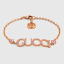 グッチ GUCCI レディース ロゴ ブレスレット【送料無料】【正規品】