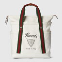 グッチ GUCCI メンズ ウェブ ストライプ プリント キャンバス ...(4)