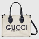 グッチ GUCCI レディース プリント ミニ トートバッグ【ベージュ...(4)