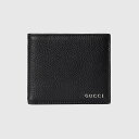グッチ GUCCI メンズ ロゴ 二つ折りウォレット 財布【771153 AABXM 1000 】【送料無料】【正規品】