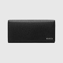 グッチ GUCCI メンズ ロゴ ロング コインウォレット 財布【771151 AABXM 1000 】【送料無料】【正規品】