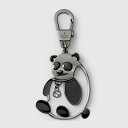 グッチ GUCCI メンズ インターロッキングG パンダ キーチェーン【817302 I11DS 8947 】【送料無料】【正規品】