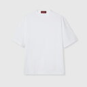 グッチ GUCCI メンズ ライトコットンジャージー Tシャツ【791547 XJG9W 9000 】【送料無料】【正規品】