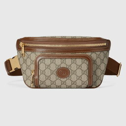 グッチ GUCCI メンズ GG ラージ ベルトバッグ733240 92THG 8563【ベージュ＆エボニー GGスプリーム 】【送料無料】【正規品】