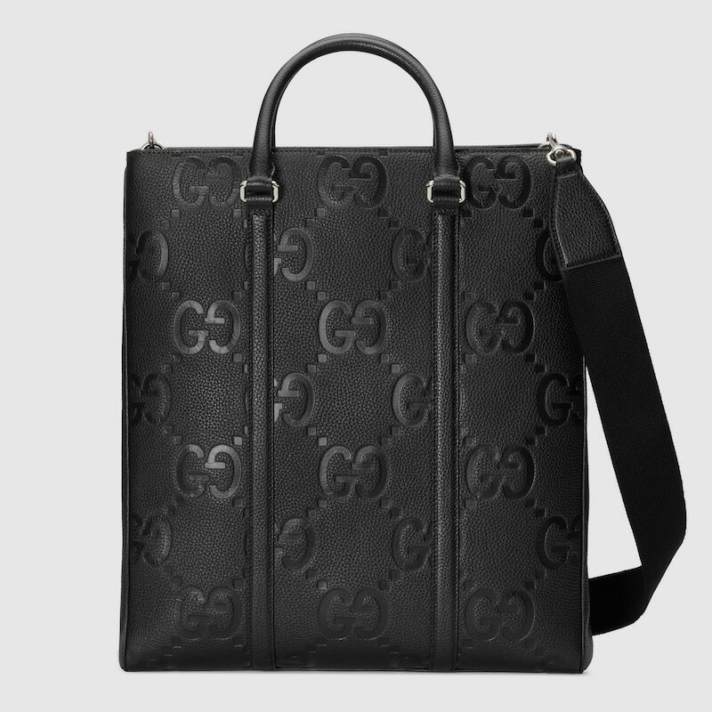 グッチ GUCCI メンズ ジャンボGG ミディアム トートバッグ760233 AABY7 1000 【送料無料】【正規品】