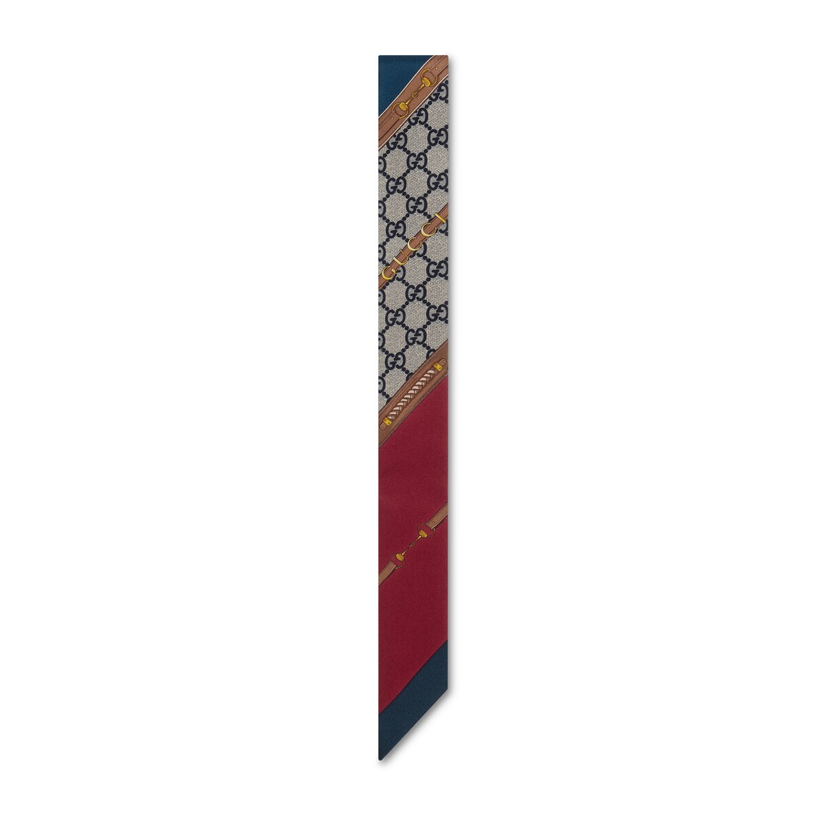 グッチ GUCCI 2026秋冬 レディース ヘリテージ プリント シルク リボン 791008 3G0...