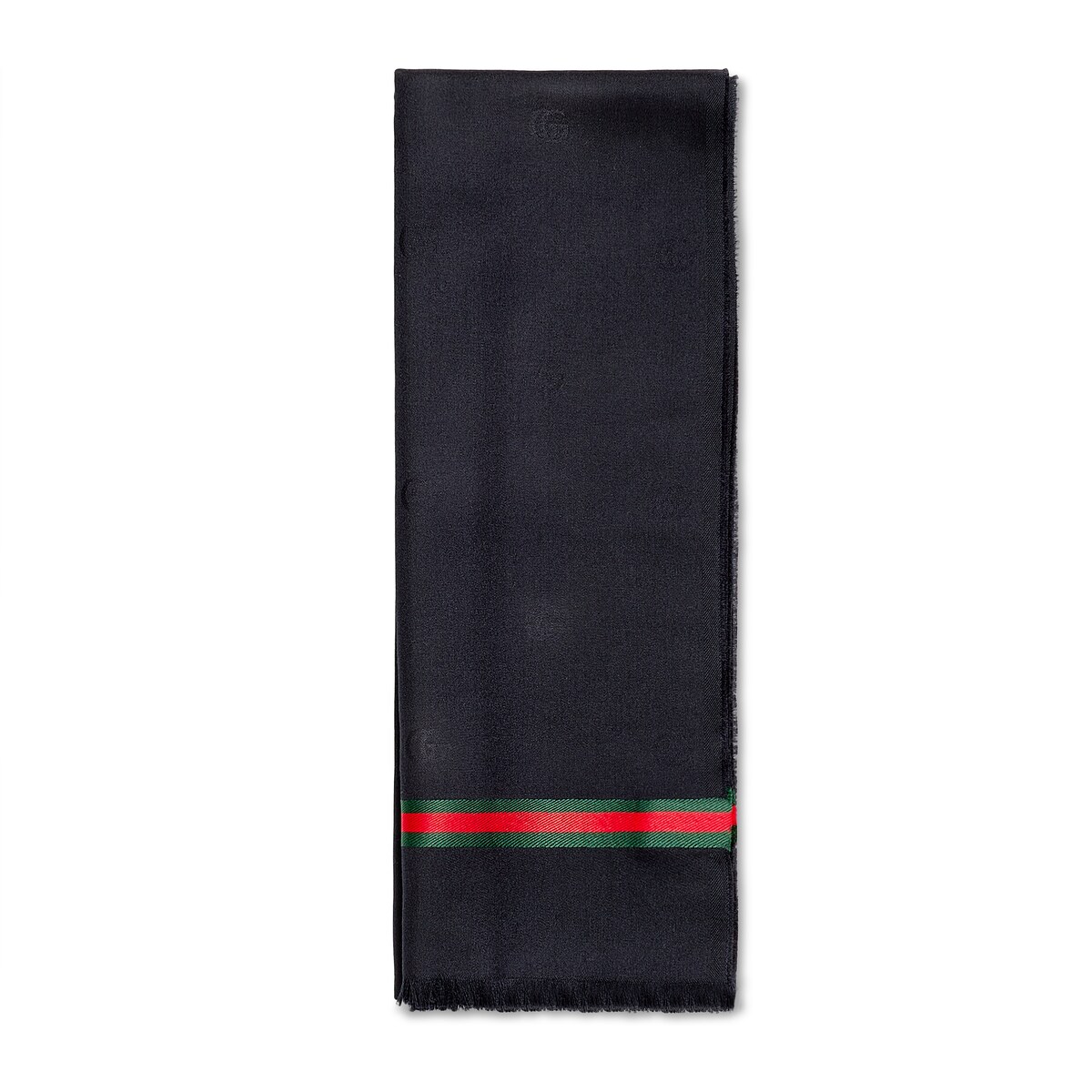 グッチ GUCCI 2026秋冬 メンズ ダブルG シルクコットン ジャカード ストール 87343...