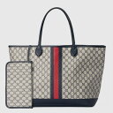 グッチ トートバッグ レディース グッチ GUCCI レディース オフィディア ラージ トートバッグ726755 2YGAT 8562【ベージュ＆ブルー GGスプリーム 】【送料無料】【正規品】