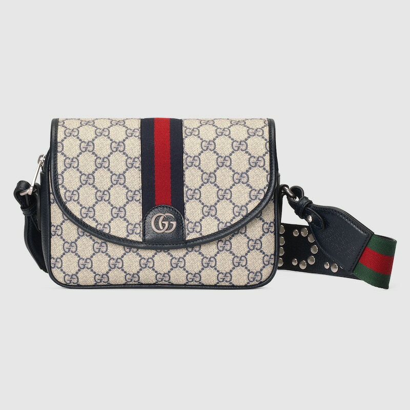 グッチ GUCCI レディース オフィディア GG スモール ショルダーバッグ 722117 FAAX9 4047【ブルー GGスプリーム 】【送料無料】【正規品】