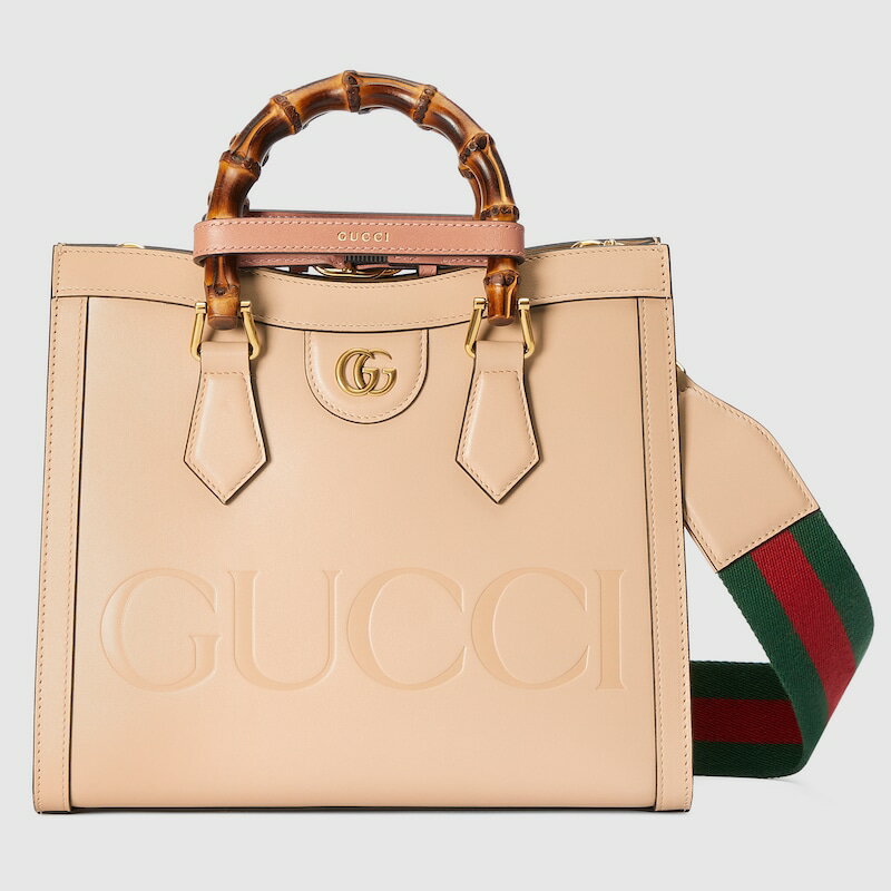 グッチ GUCCI レディース ダイアナ スモール トートバッグ702721 FACPO 5743【ライトベージュ 】【送料無料】【正規品】