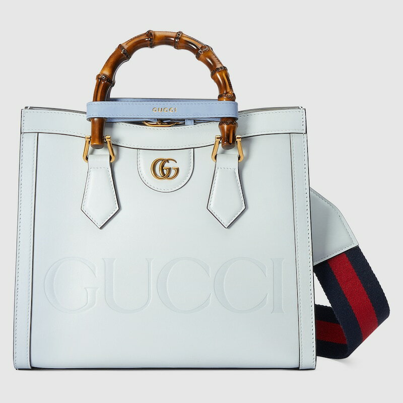 グッチ GUCCI レディース ダイアナ スモール トートバッグ702721 FACPO 4948【ペールブルー 】【送料無料】【正規品】