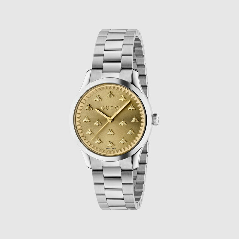 グッチ GUCCI レディース G-タイムレス ビー（ハチ） ウォッチ（32mm）704961 I1600 9812【送料無料】【正規品】