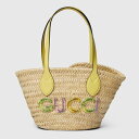 グッチ GUCCI レディース ロゴ ミニ ストロー トートバッグ782381 9AAE6 9563【送料無料】【正規品】(4)