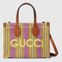 グッチ GUCCI レディース パッチ スモール ジュート トートバッ...(4)